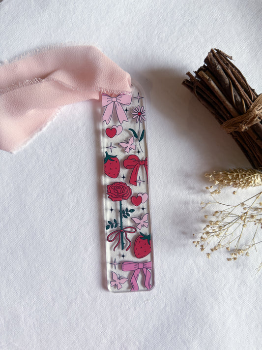 Romantic Bow Bookmark