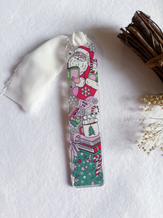 Santa Bookish Bookmark