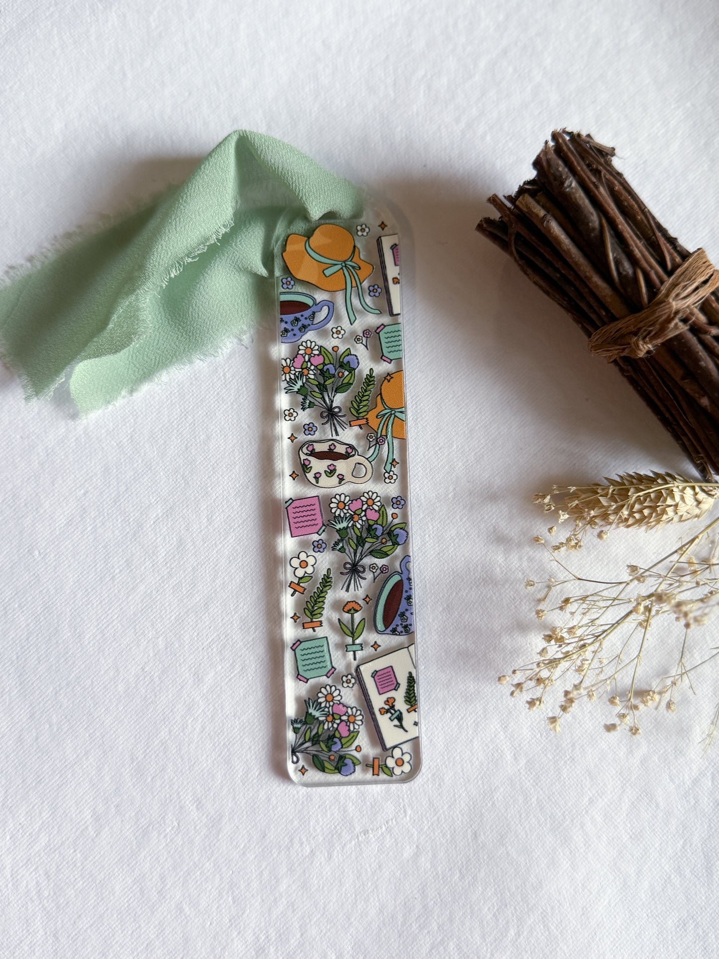 Tea Time Bookmark