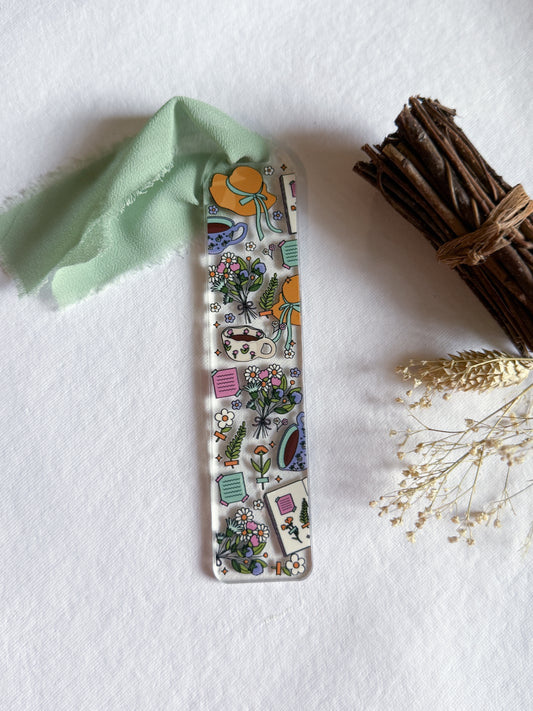 Tea Time Bookmark