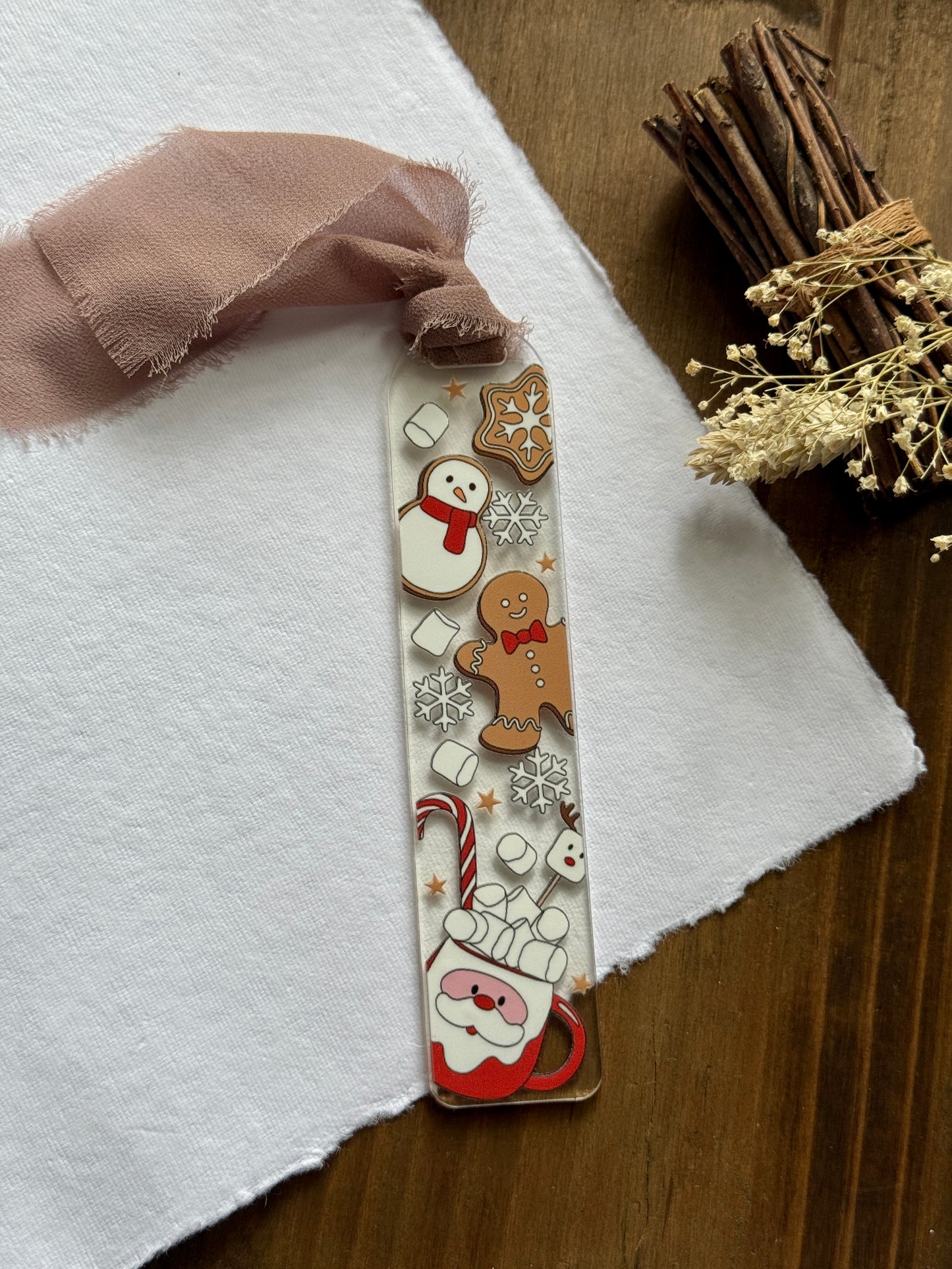 Ho Ho Hot Cocoa Bookmark