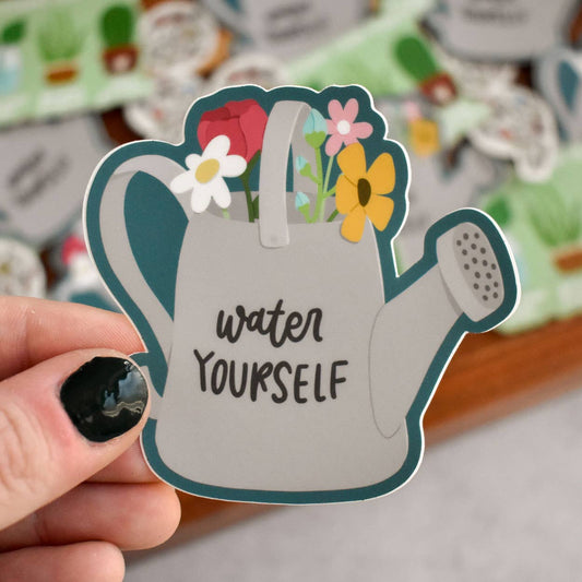 Water Yourself sticker